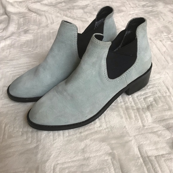 Shellys London Shoes - Shellys London blue suede shoes